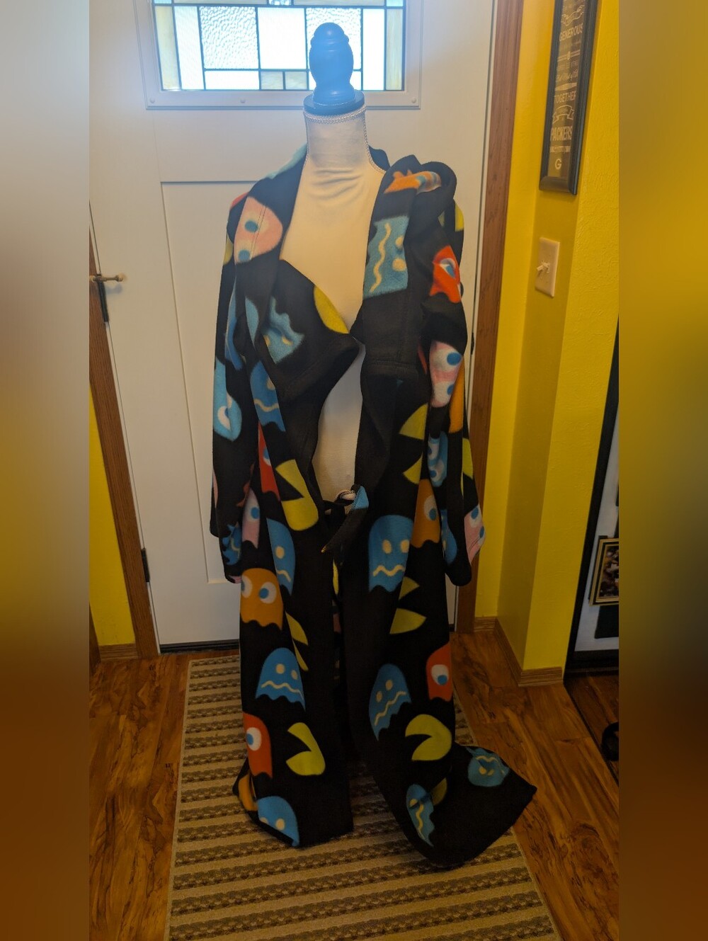 Pac-Man Branded Snuggie/Wearable Blanket